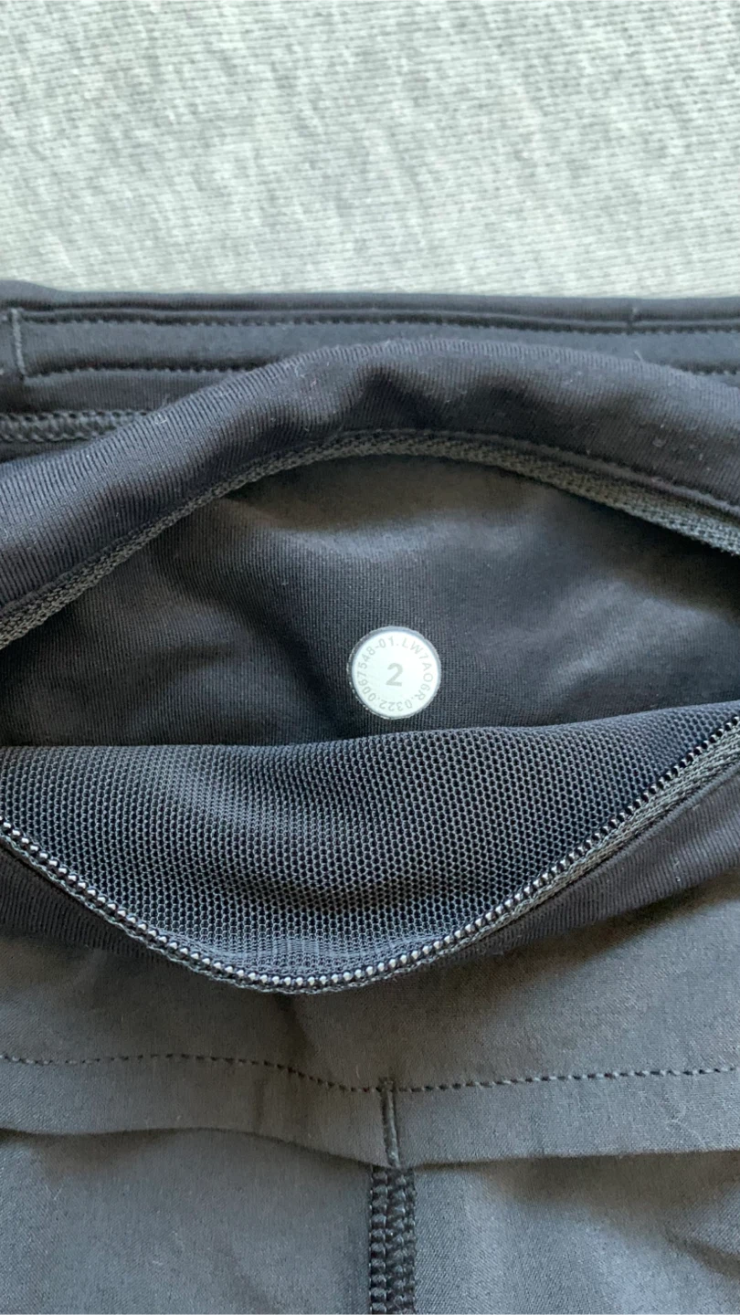 Lululemon Black Athletic Shorts - Size 2 - photo 3