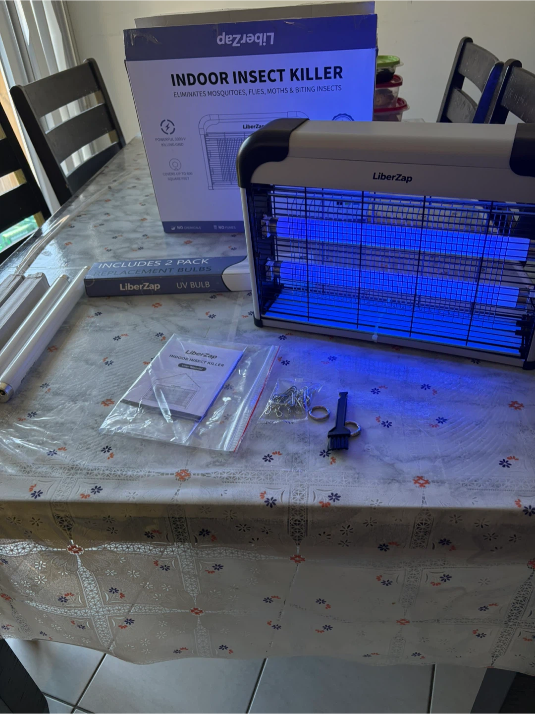 New LiberZap 20W Electric Bug Zapper – Indoor Insect Killer - photo 2