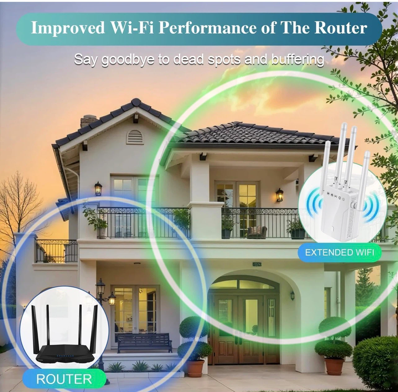Wireless Wi-Fi Range Extender Repeater - photo 4