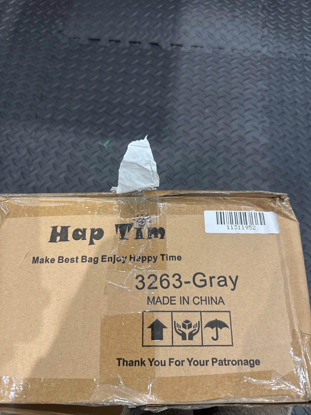 Happy Time Backpack 3263 Gray