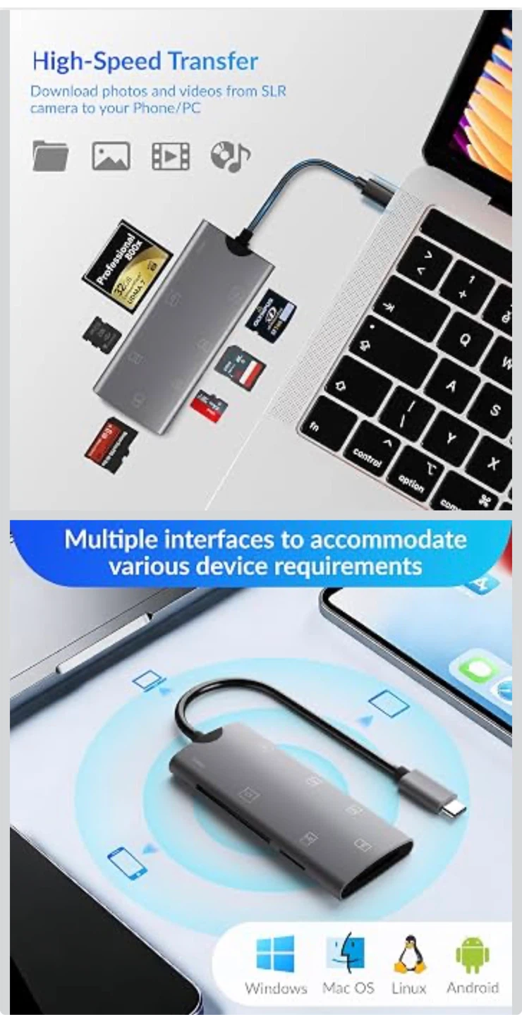 5-in-1 Memory Card Reader - photo 3