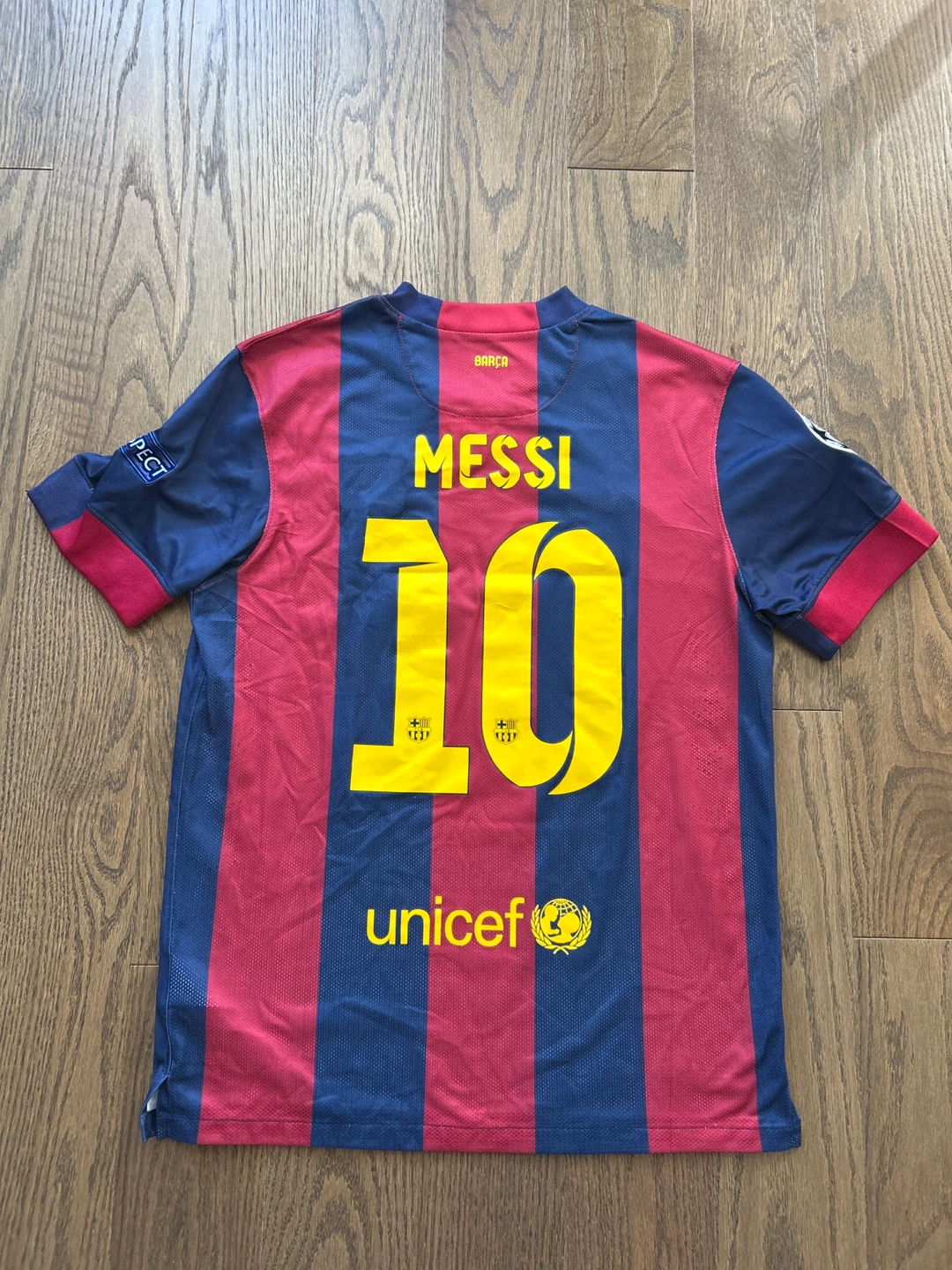 FC Barcelona 2015 Finals Champions League Messi Jersey - photo 3