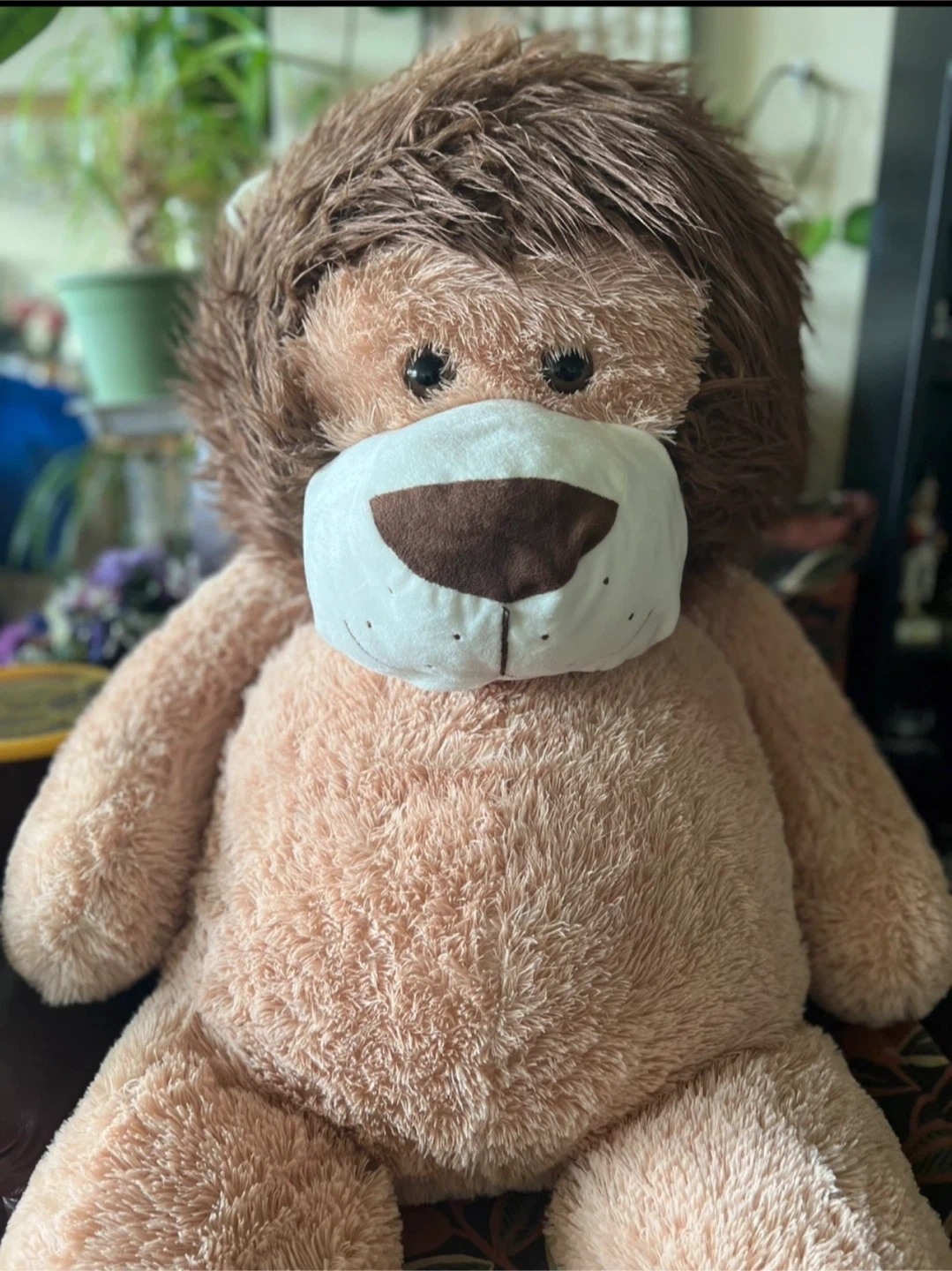 Giant 48” Jumbo Lion Plush Stuffed Animal – Super Soft & Clean! - photo 2
