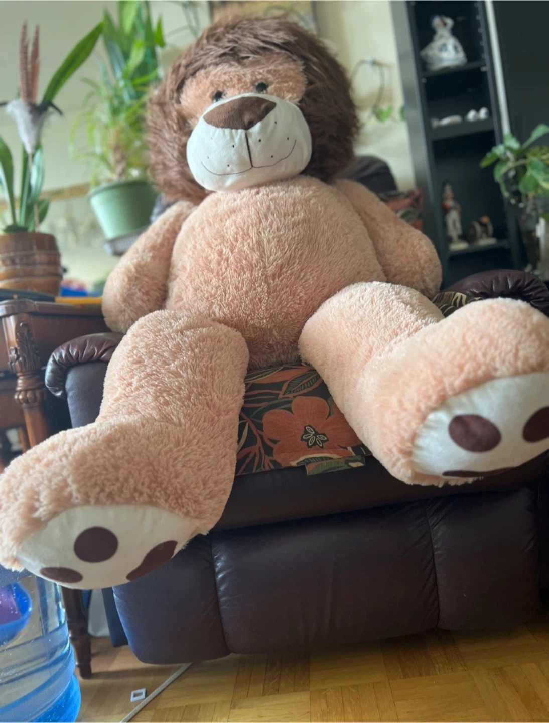 Giant 48” Jumbo Lion Plush Stuffed Animal – Super Soft & Clean! - photo 3