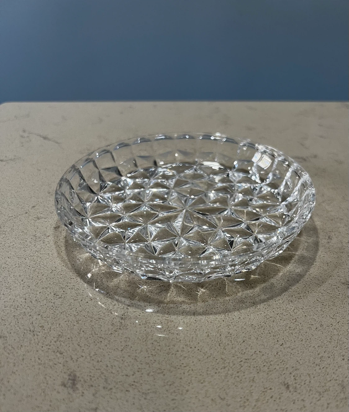 Vintage Crystal Jewelry Bowl - photo 2