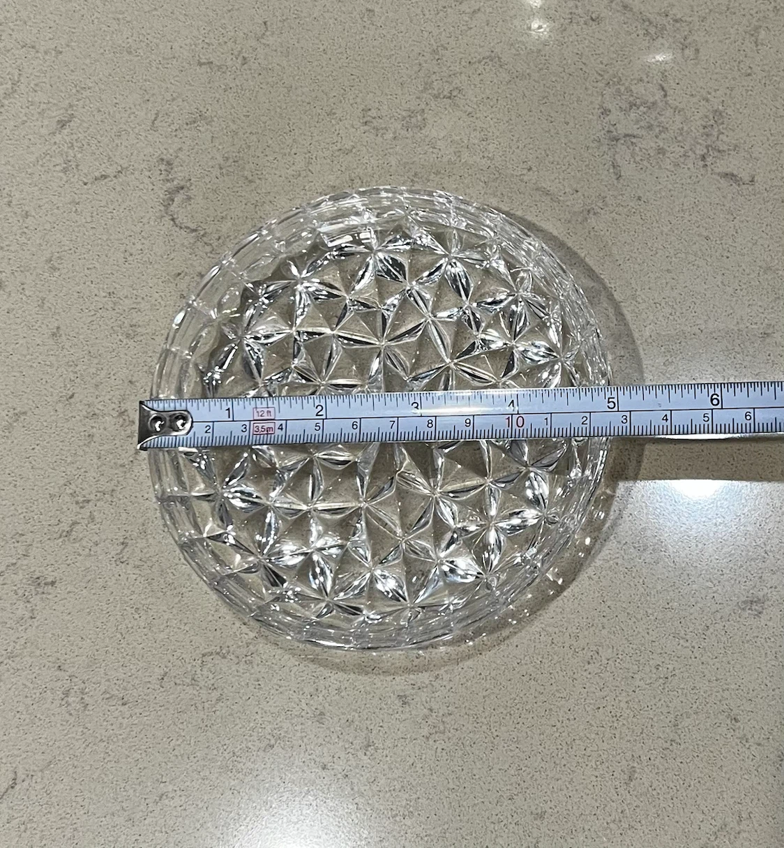 Vintage Crystal Jewelry Bowl - photo 3