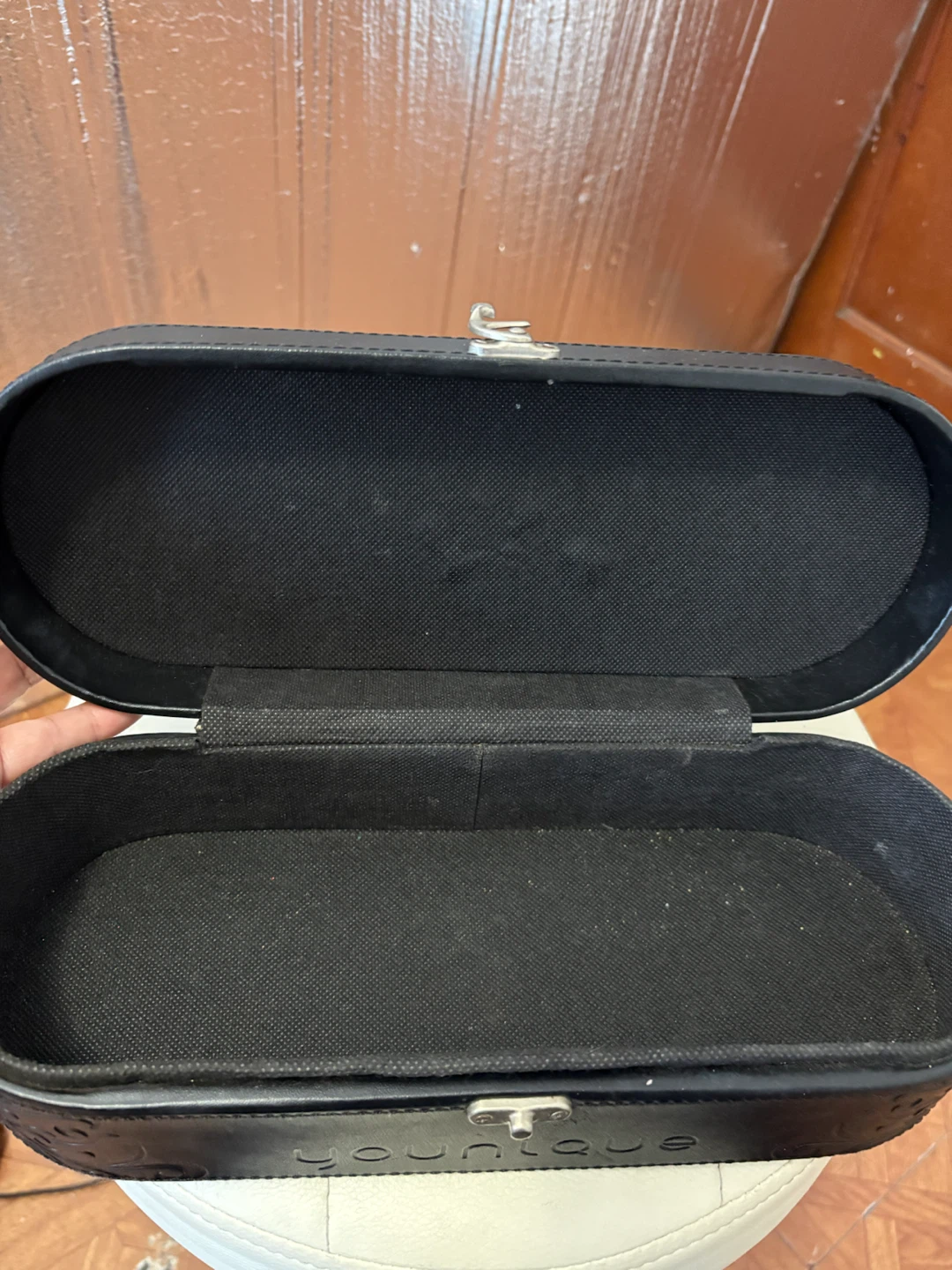 Black Younique leather makeup   Case - photo 3