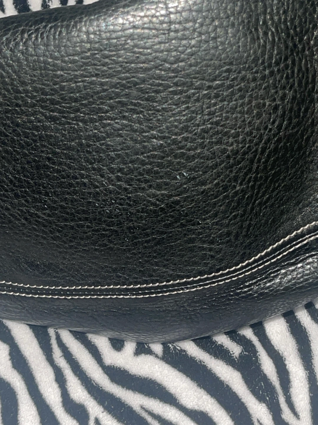 Christopher Kon Black Leather Shoulder Bag