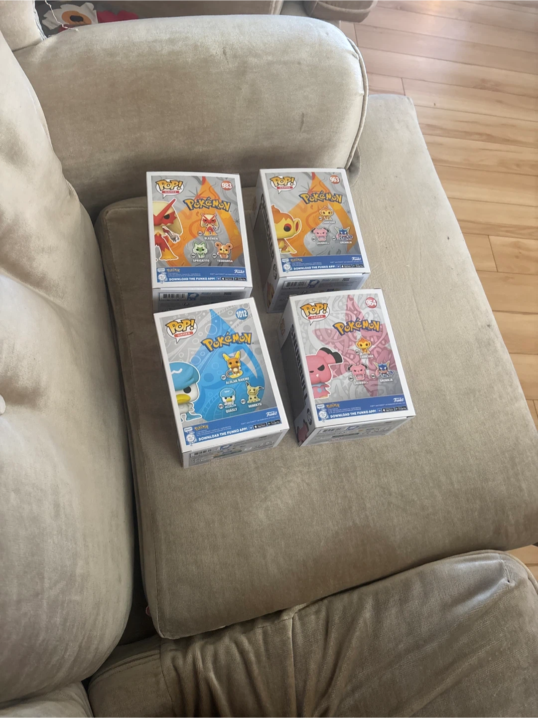 Four Funko Pop Pokemon Figures - photo 3