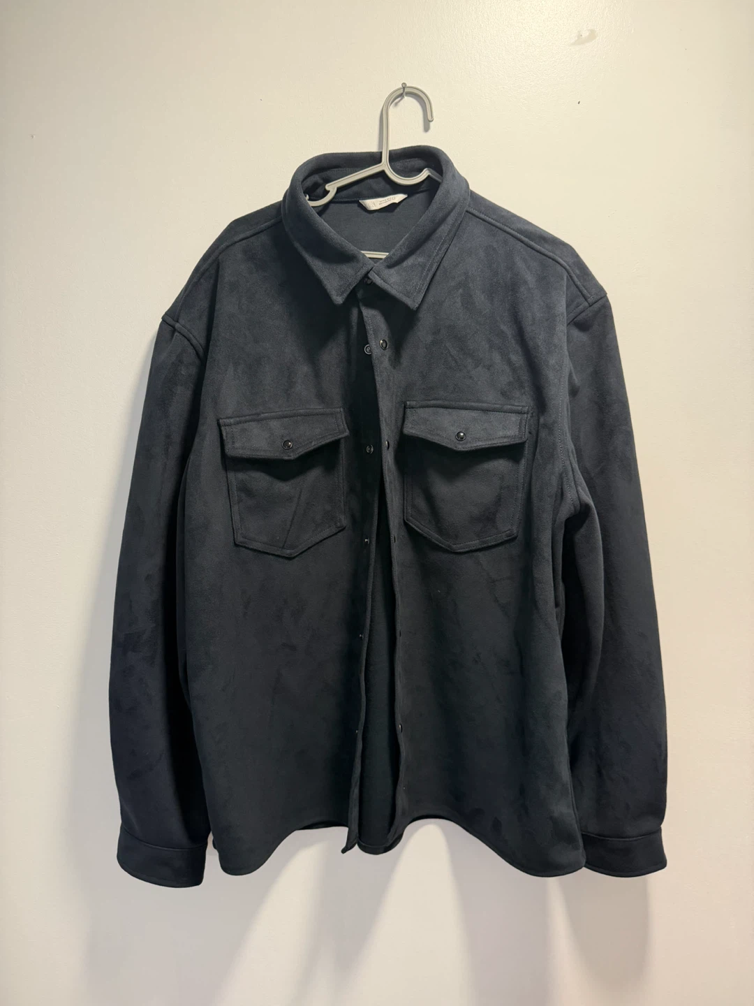 Zara Faux Suede Overshirt