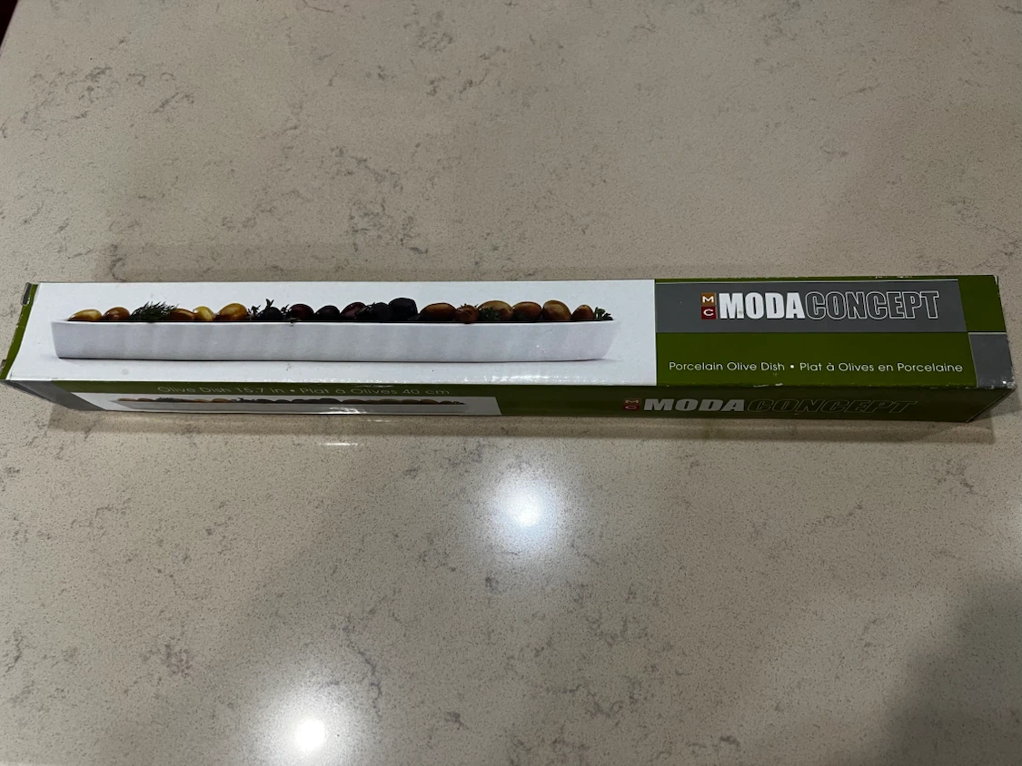 Moda Concept Porcelain Olive Dish - photo 5