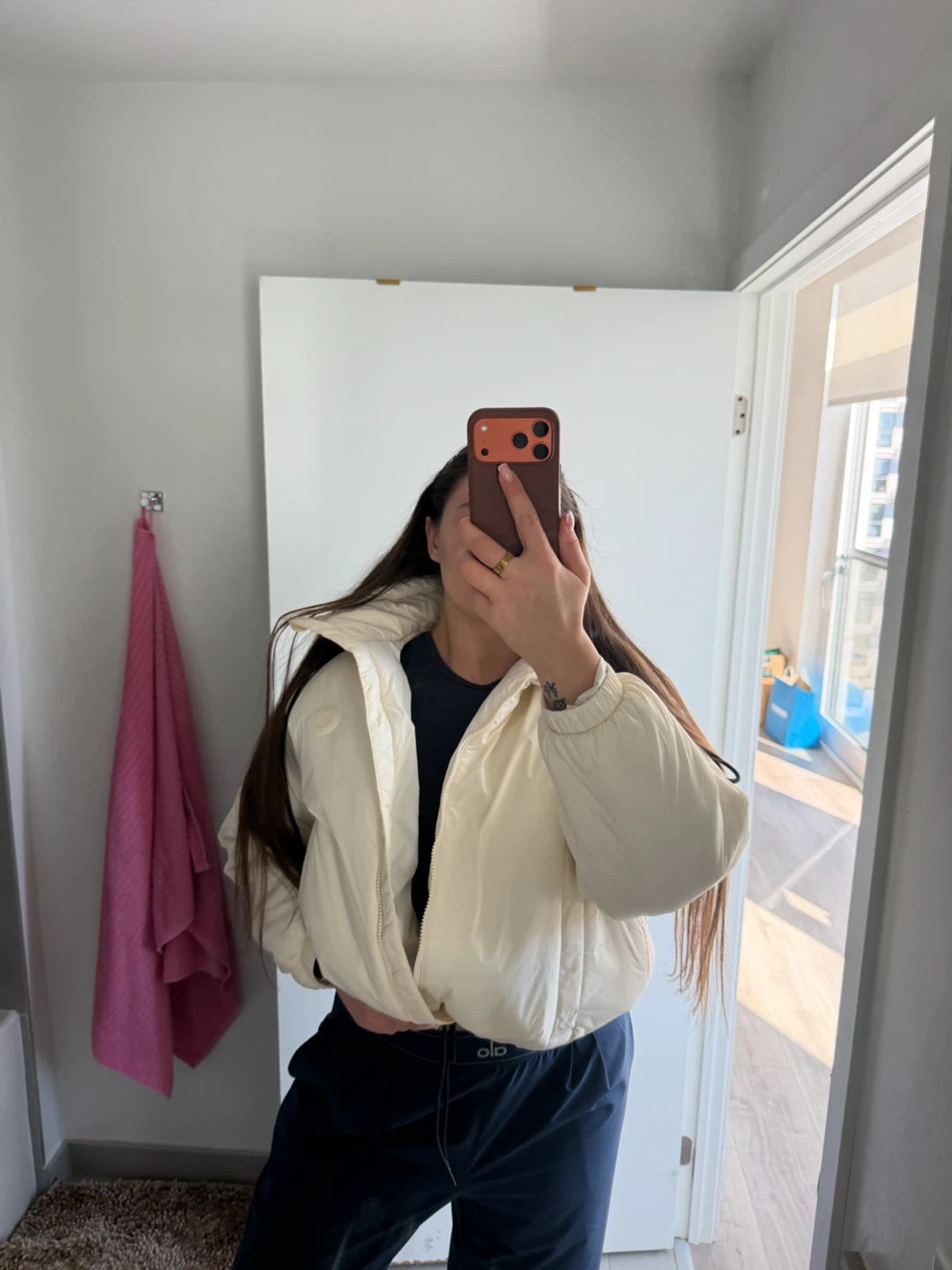 HUGO Open White Puffer Jacket - photo 3