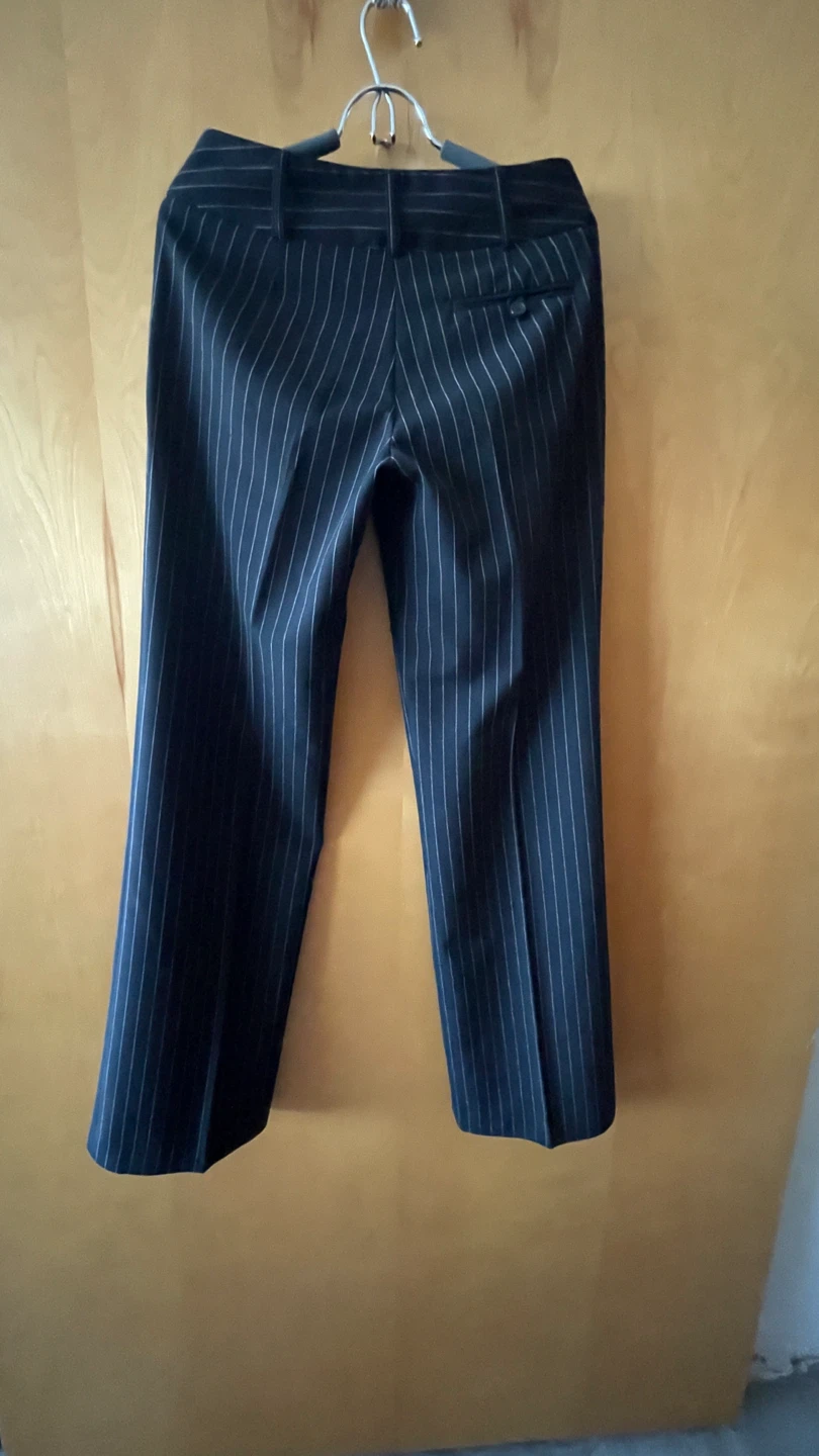 Black Mexx Pinstripe Dress Pants - photo 2