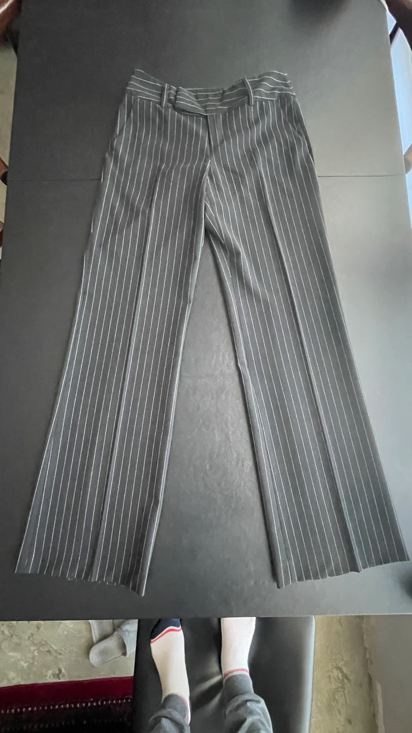 Black Mexx Pinstripe Dress Pants - photo 3