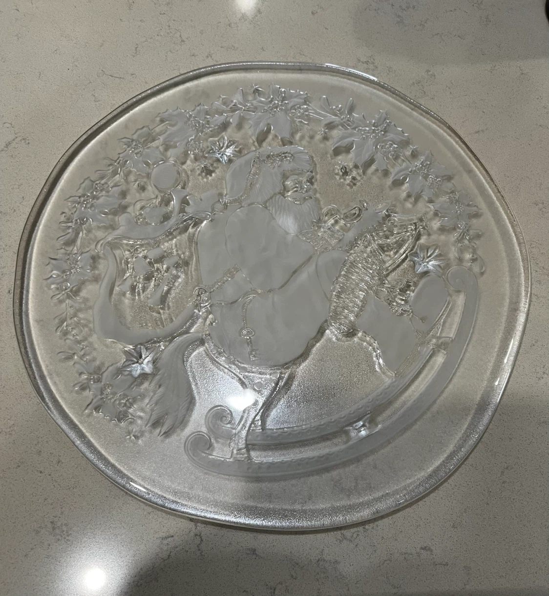 Vintage Mikasa Winterland Christmas Plate