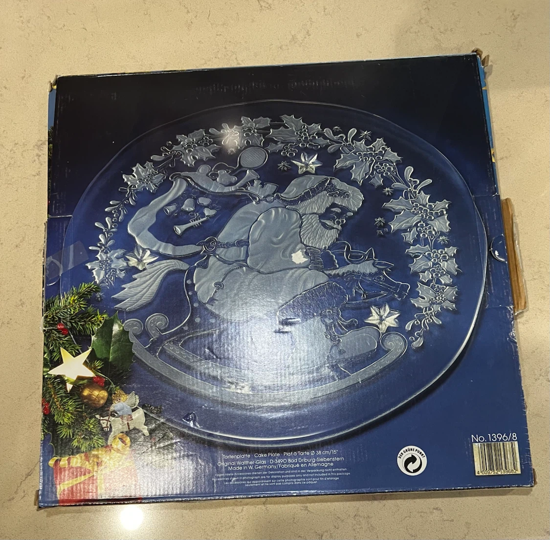 Vintage Mikasa Winterland Christmas Plate - photo 5