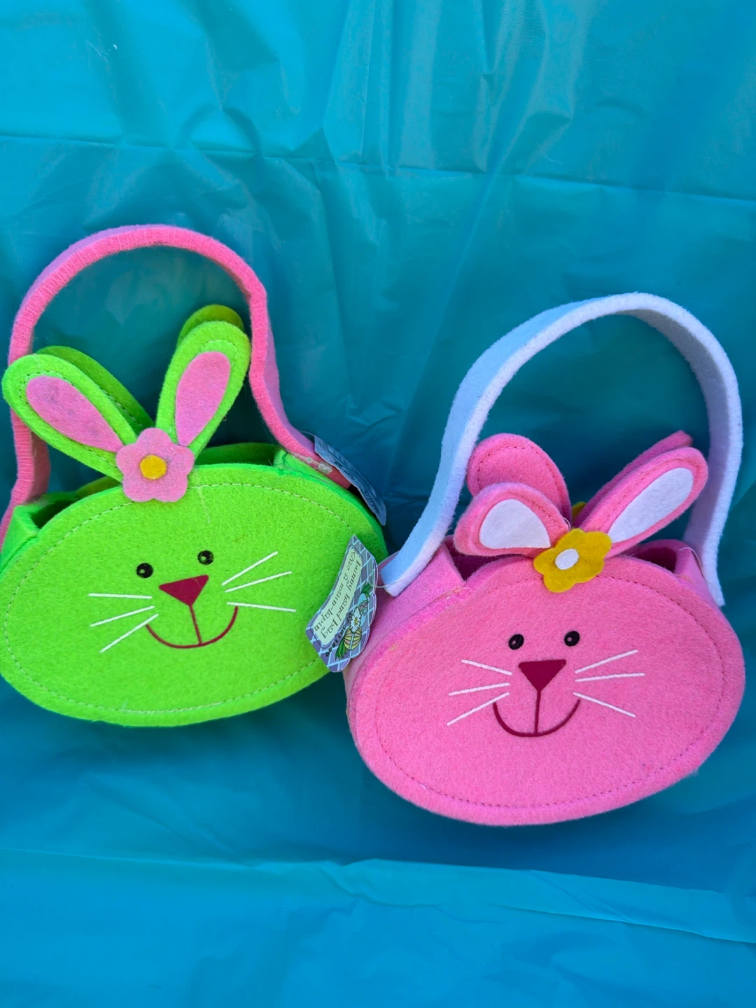Assorted Easter Plush Toys and Felt Baskets - photo 5