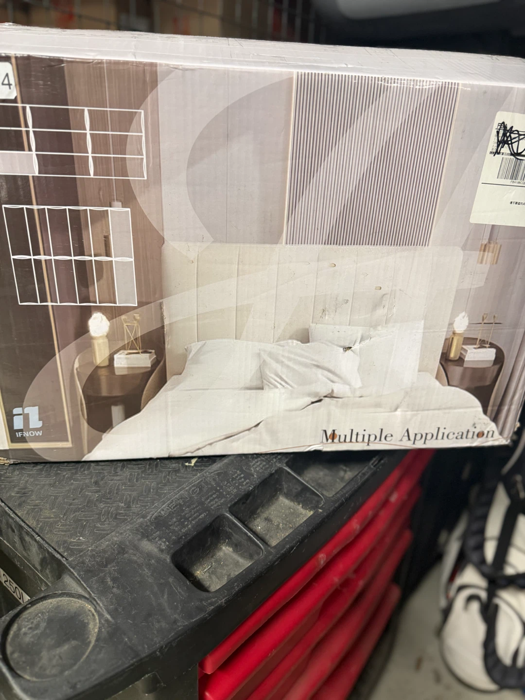 IFNOW King Size Upholstered Headboard - photo 2