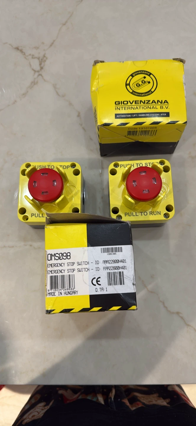 Giovenzana International Emergency Stop Switches - photo 3