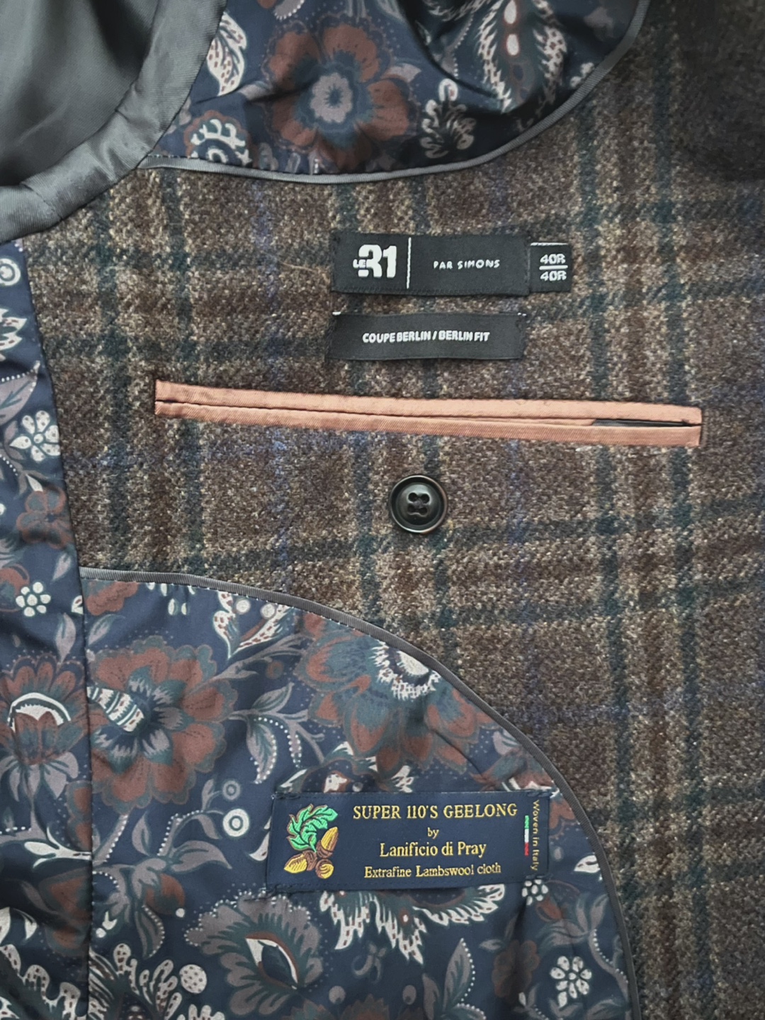 Simons Italian Mill Spun Lambswool Blazer - photo 3