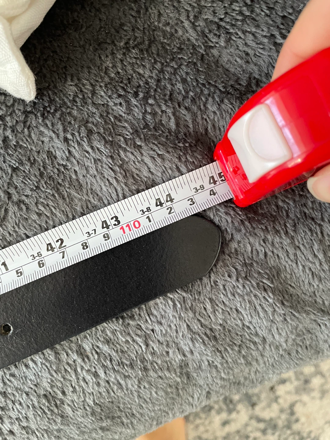 Gap Black Leather Belt L - photo 5