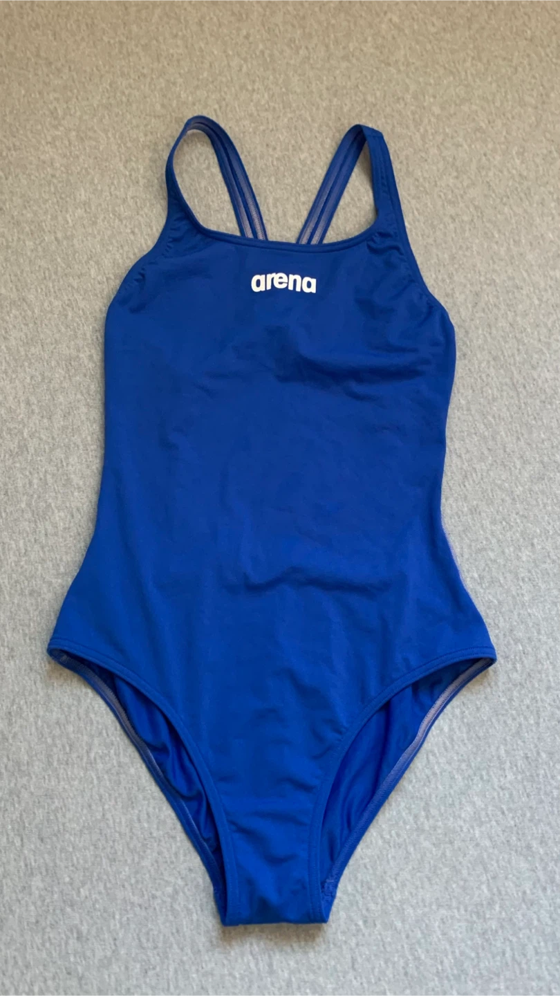 Arena One-Piece Blue Swimsuit - Size Unknown