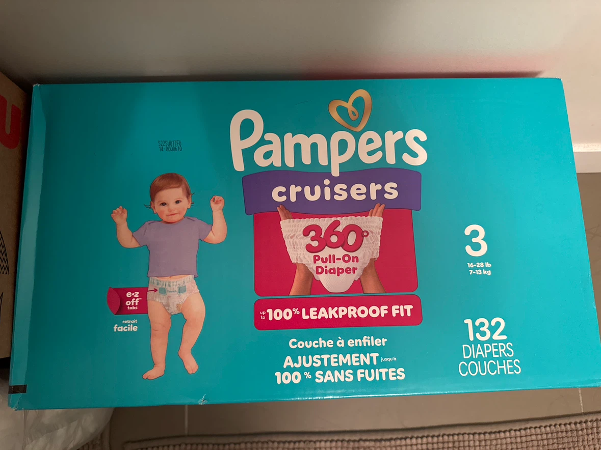 Pampers Cruisers 360 Pull-On Diapers Size 3