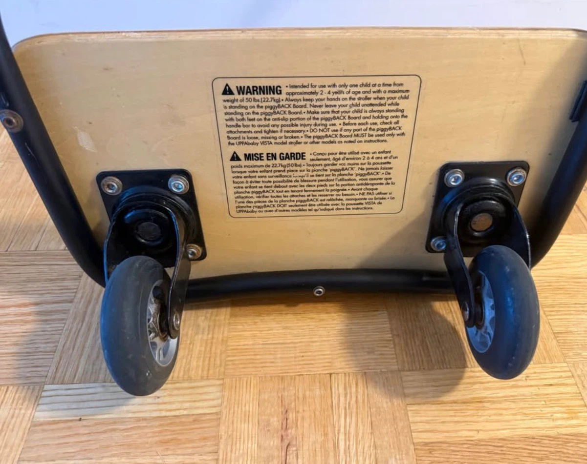 UPPAbaby piggyBACK Ride-Along Board - photo 2