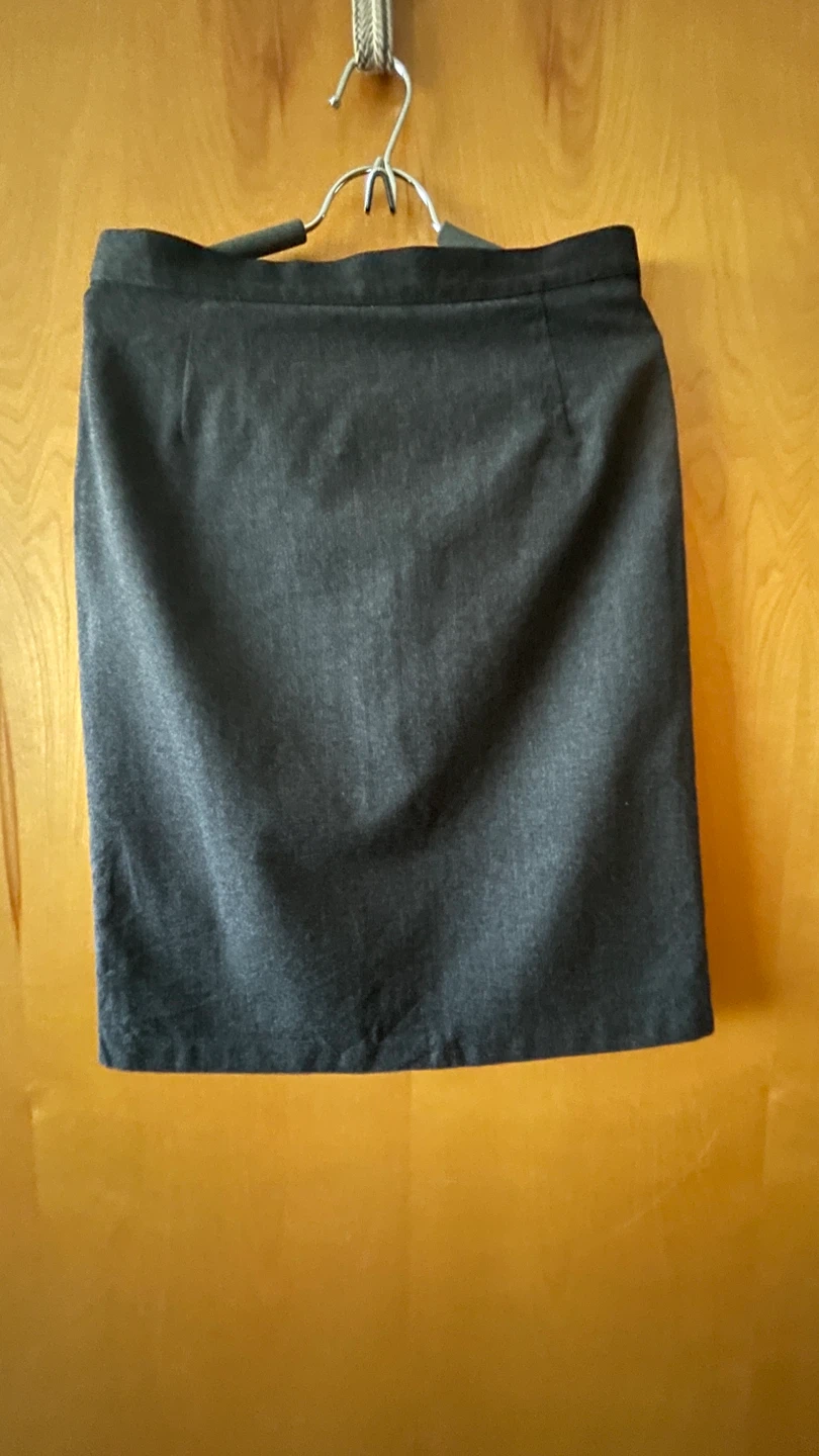 Grey Marks&Spencer Wool Skirt
