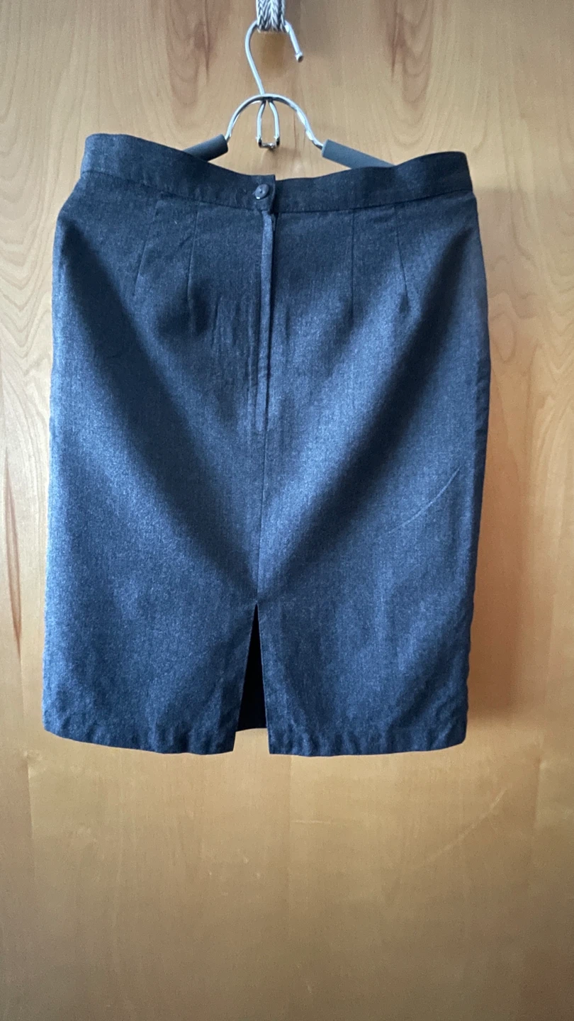 Grey Marks&Spencer Wool Skirt - photo 2