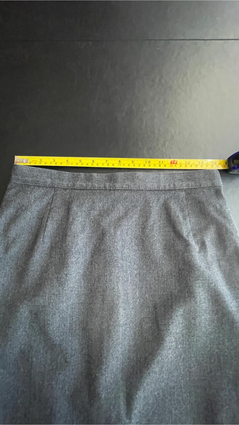 Grey Marks&Spencer Wool Skirt - photo 5