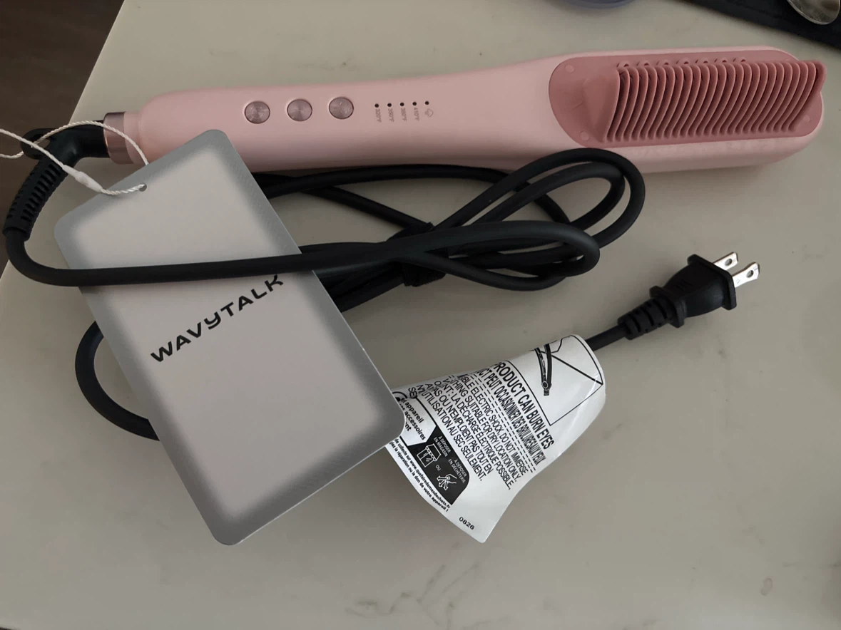 Wavytalk Pro Steam Hair Straightening Brush