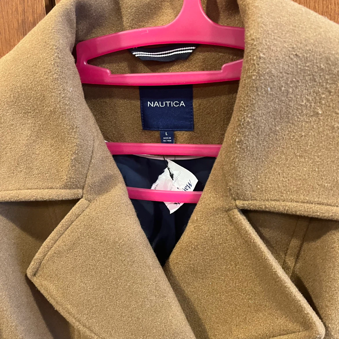Nautica Women's Camel Pea Coat - photo 2