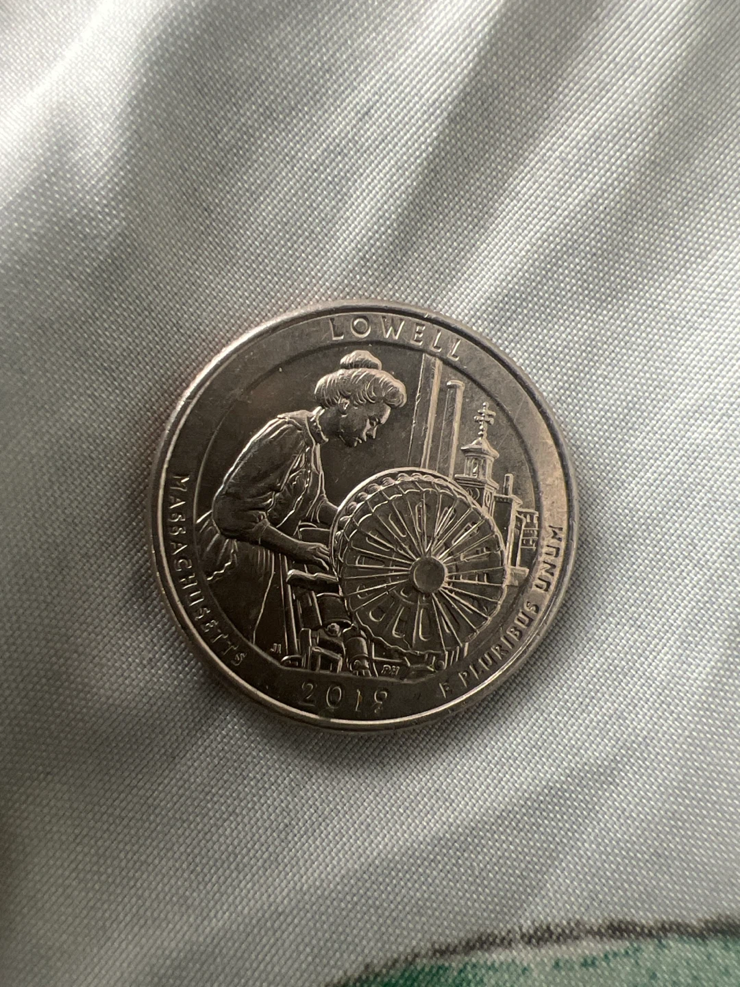 2019 Lowell Massachusetts Quarter