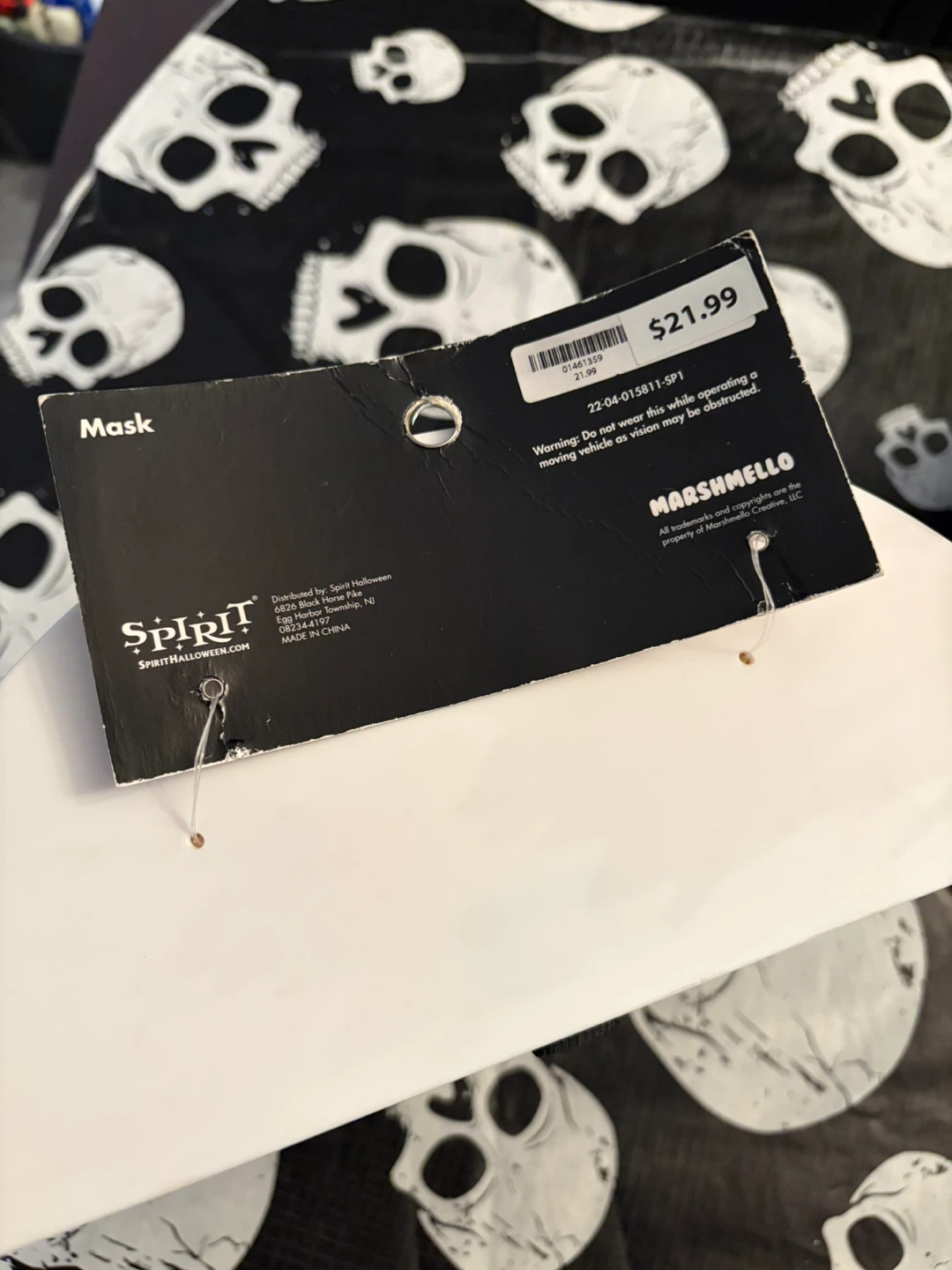 Marshmello Spirit Halloween Mask - photo 2