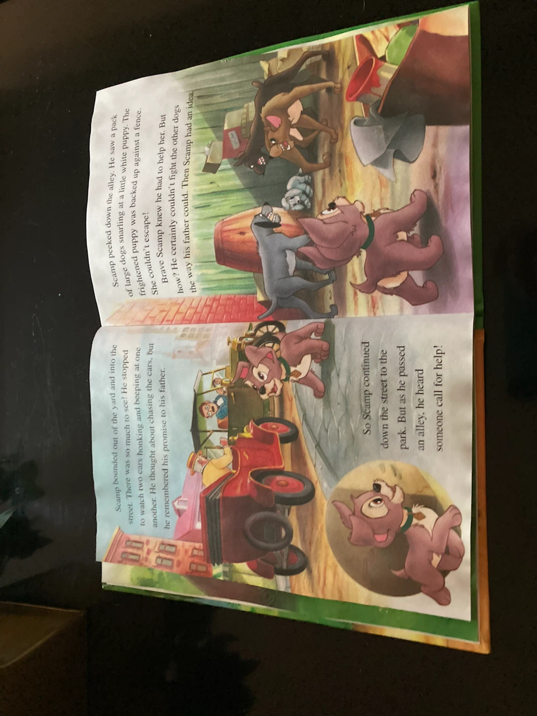Disney's Our Hero, Scamp Storybook - photo 2
