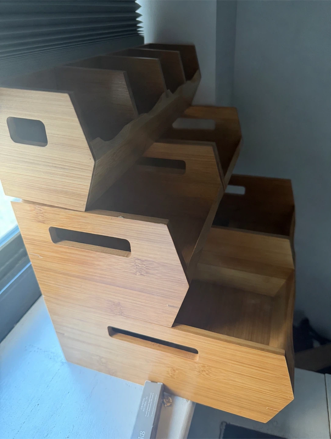 3-Tier Bamboo Storage Organizer - photo 2