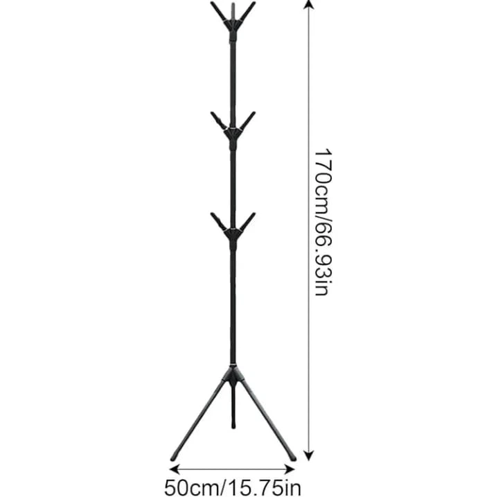 (BRAND NEW) Black Standing Coat Rack - photo 3