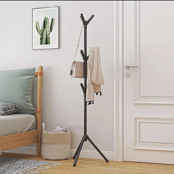 (BRAND NEW) Black Standing Coat Rack - photo 4