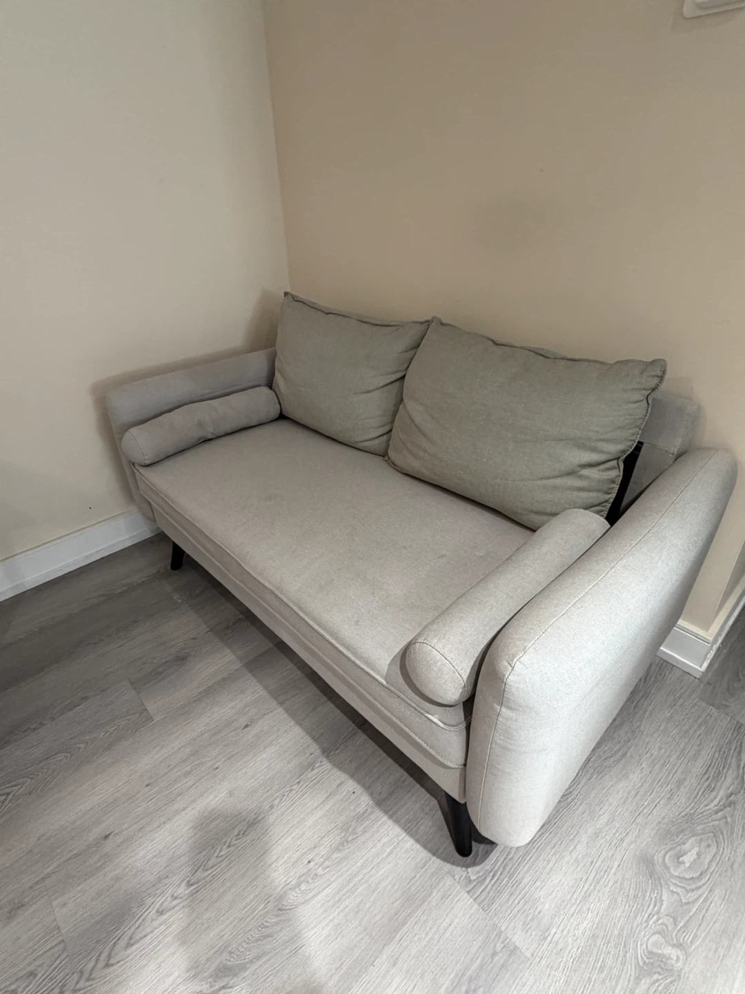 Light Grey Two-Seater Sofa - Pick up Only - photo 2
