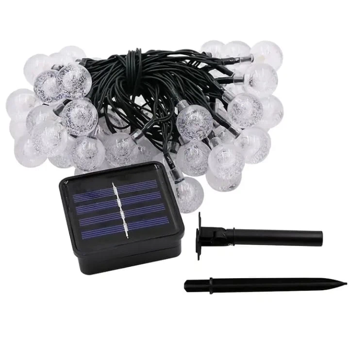 (BRAND NEW) 100 LED Solar Powered Globe String Lights - photo 4
