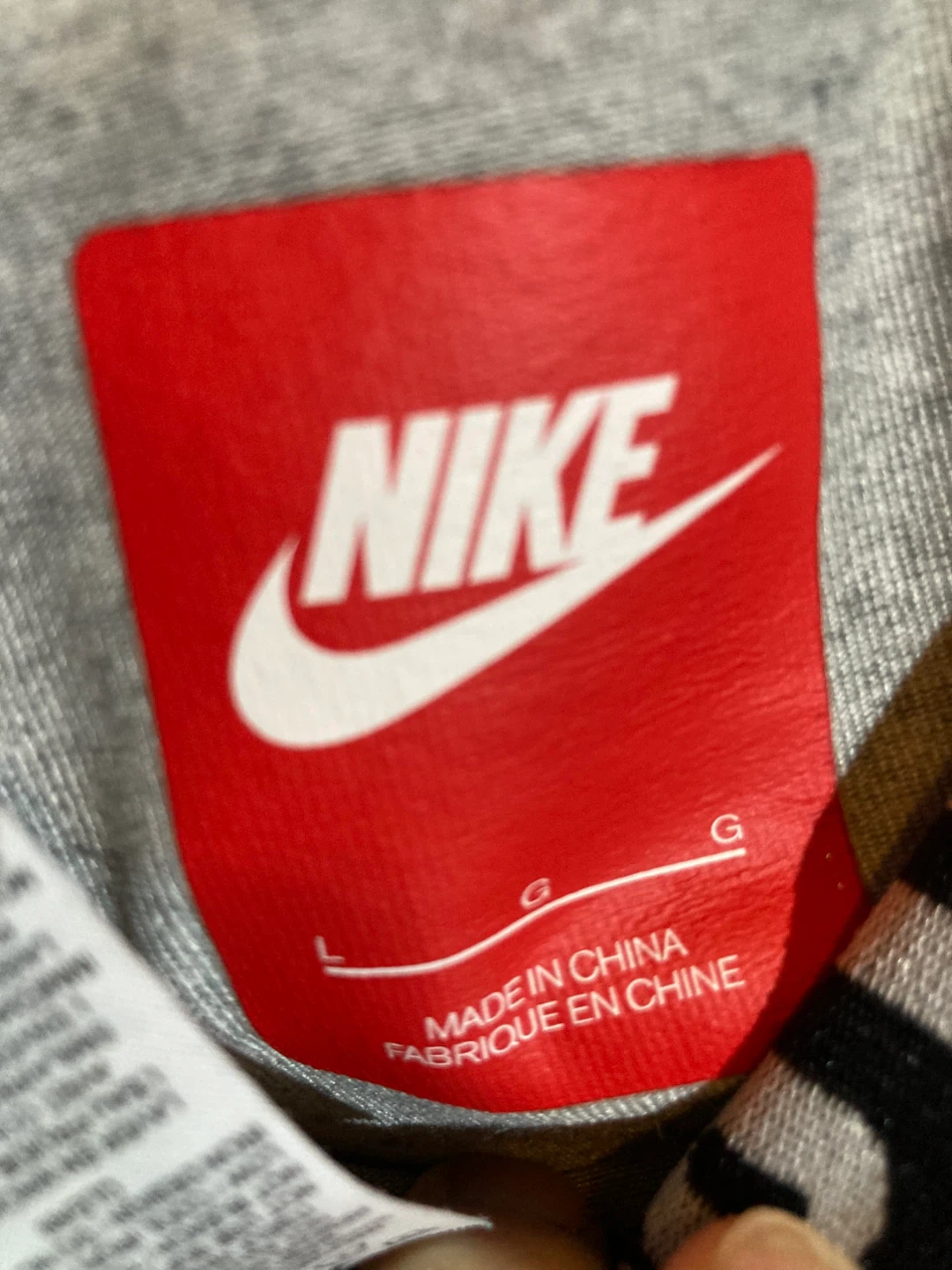 Nike Grey Leggings Size Large