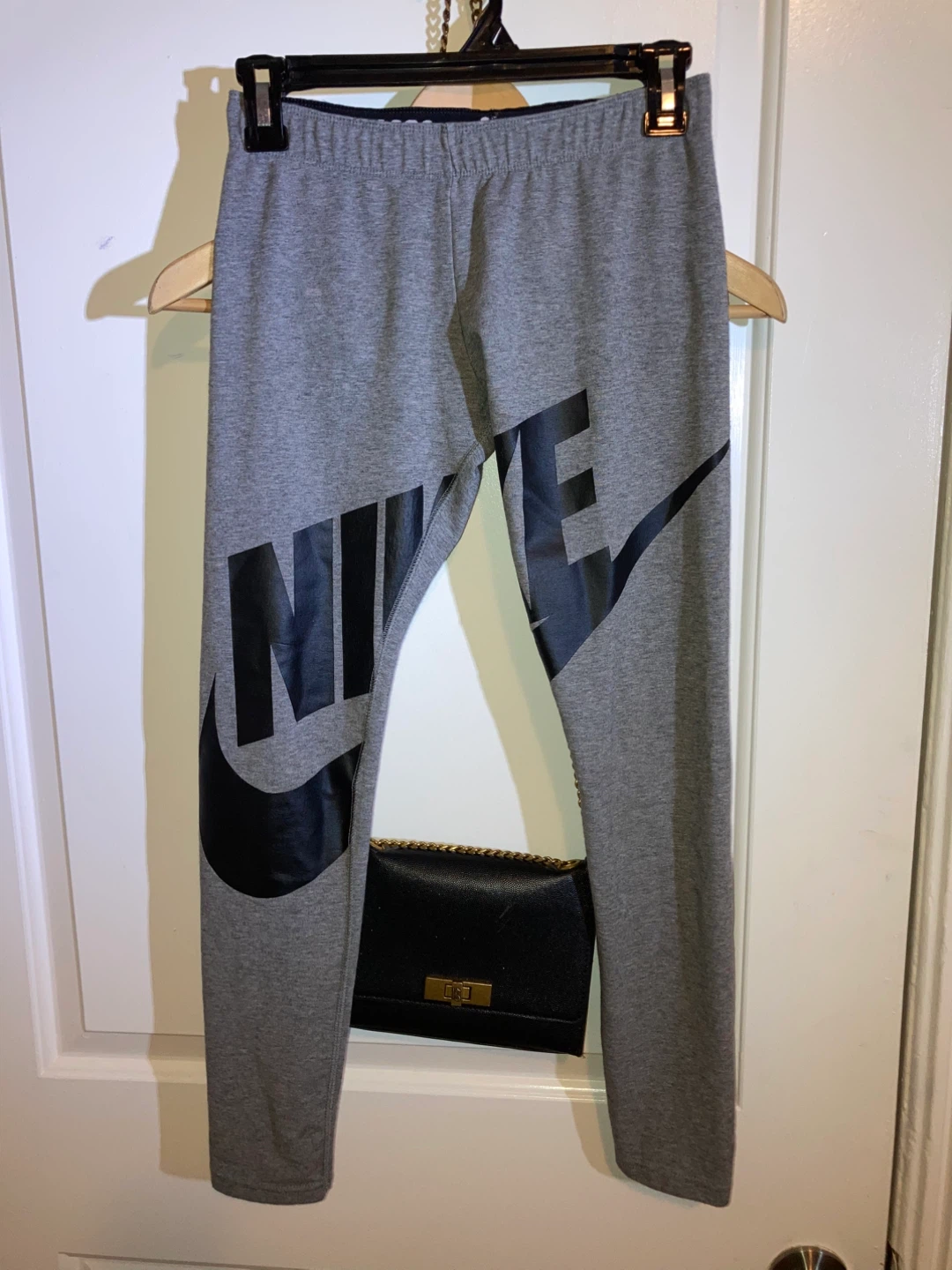 Nike Grey Leggings Size Large - photo 3