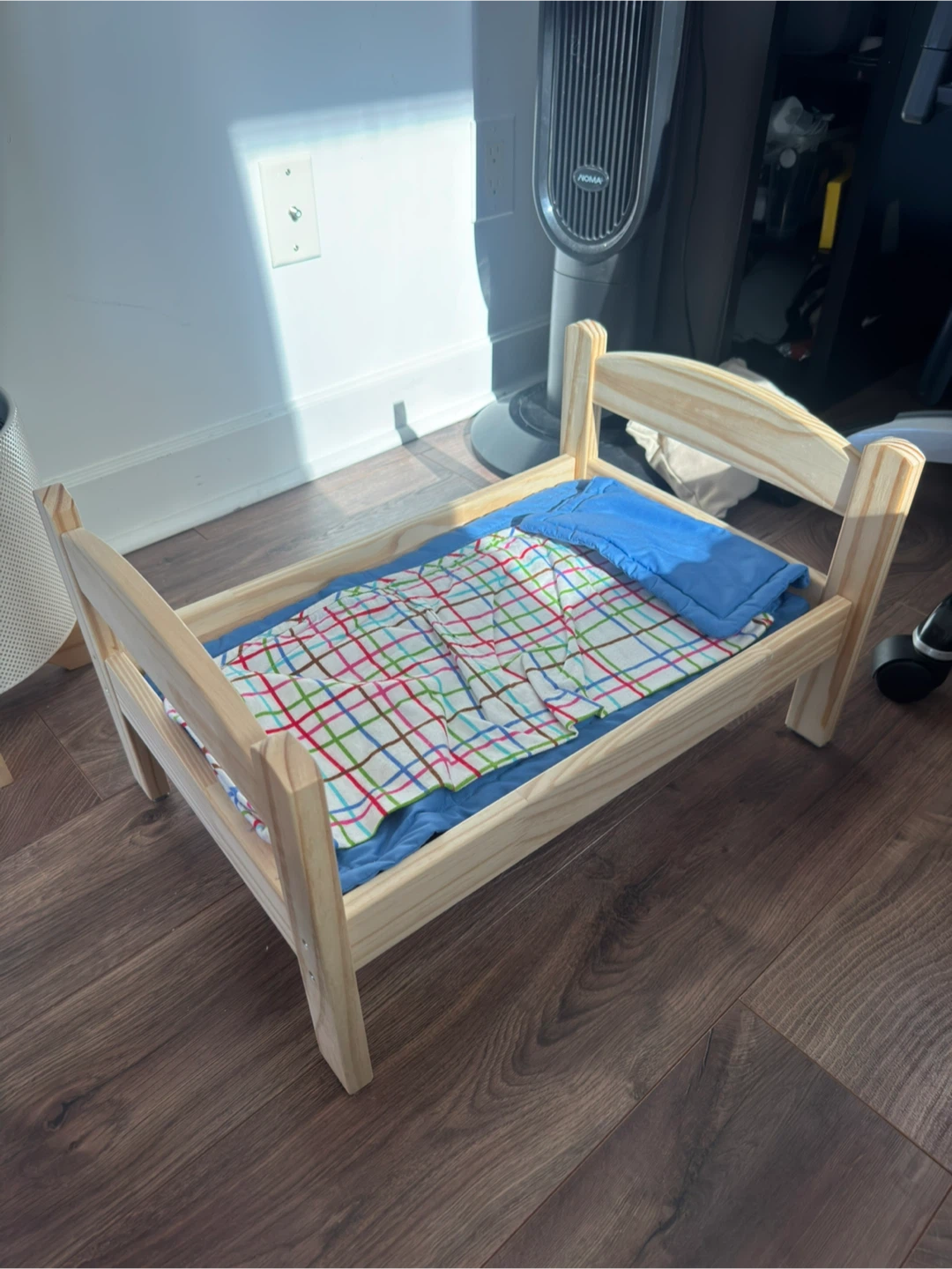 IKEA DUKTIG Doll Bed with Bedlinen