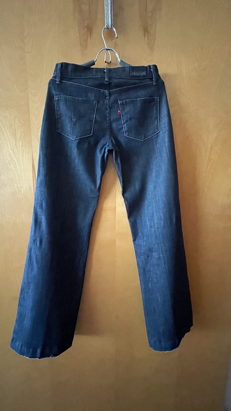 Levi's Capital Anita Mid-Rise Wide Leg Jeans - photo 2
