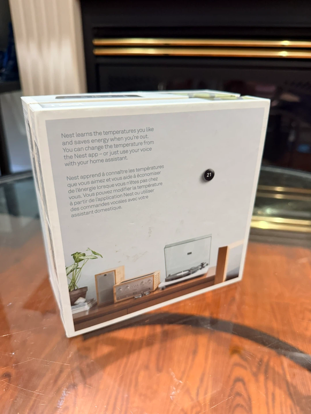 Nest Learning Thermostat – Stainless Steel – New Open Box - photo 3