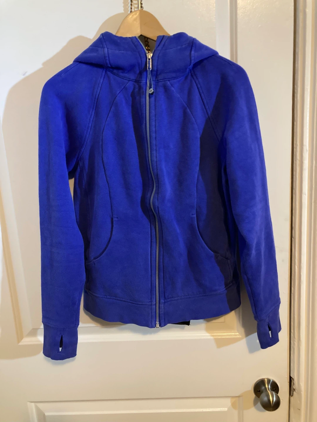 Lululemon Blue Full-Zip Hoodie
