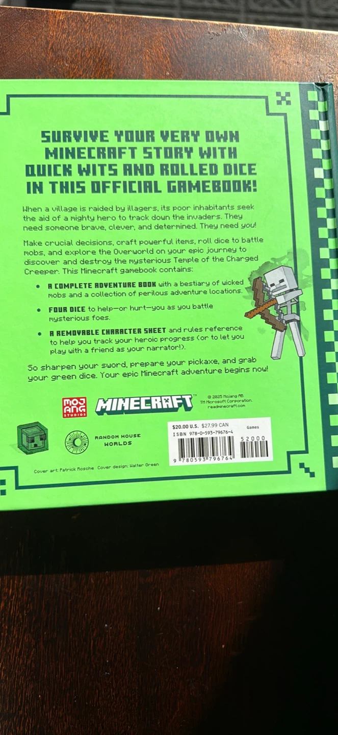 Minecraft Roll for Adventure Gamebook - photo 2
