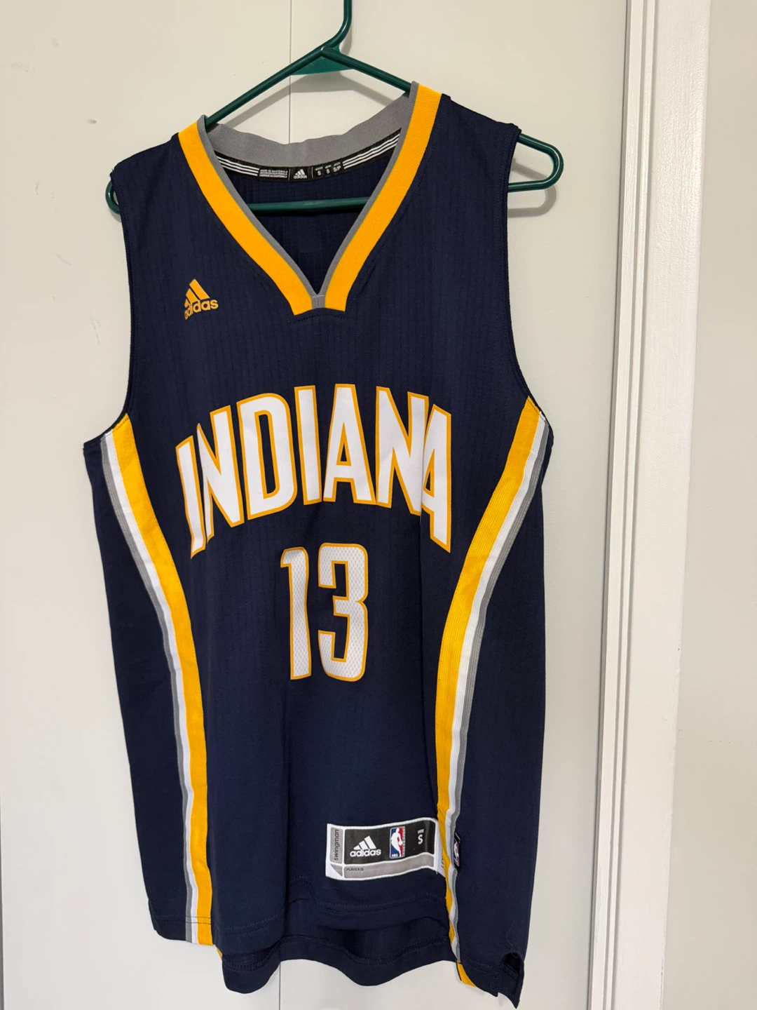 Adidas Paul George Indiana Pacers Jersey