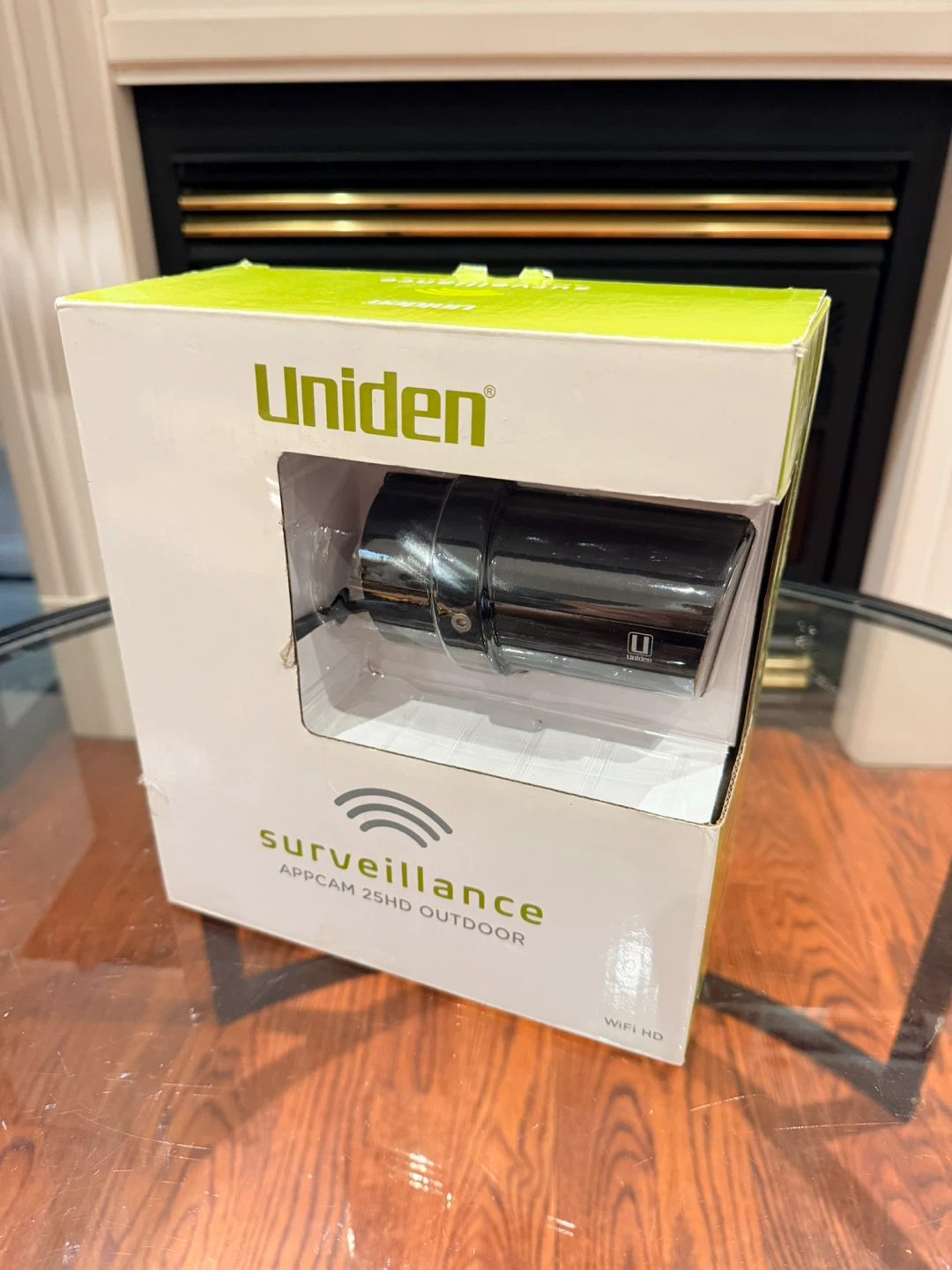 Uniden AppCam 25HD Outdoor Wi-Fi Security Camera – New Open Box